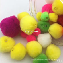 400 Pieces Assorted Pompoms Multicolor Arts and Crafts Fuzzy Pom Poms Balls